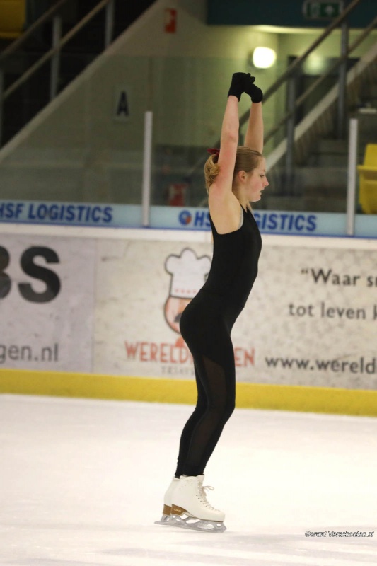 training kunstrijden NSV in Triavium. Nijmegen, 25-12-2017 .