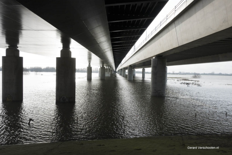 Brug bij Ewijk en Jopie. Nijmegen, 13-5-2018 .