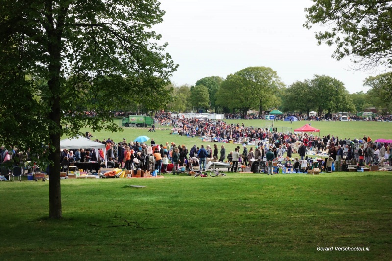 rommelmarkt, Goffertpark. Nijmegen, 13-5-2018 .