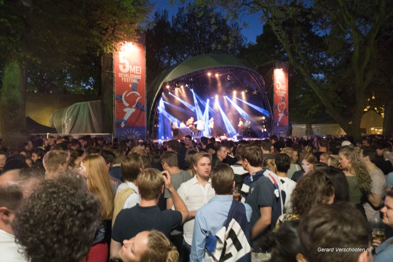 bevrijdingsfestival, Hunnerpark. Nijmegen, 5-5-2018 .