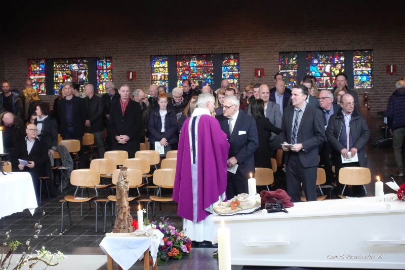Begrafenis Marian van 't Hullenaar in Berg en Dal. Nijmegen, 30-3-2018 .