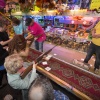 \"Hernen, 10-7-2012 . Op de Hernense kermis zijn jaarlijks schietwedstrijden bij Piet Schiet (de uitbater van de schiettent).\"