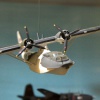 \"Groesbeek, 8-10-2012 . dgfoto: Chris Schutte schonk 800 modelvliegtuigjes aan het Bevrijdingsmuseum\"