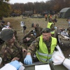 \"Nijmegen, 10-11-2012 . dgfoto:  Grote Rampenoefening met Defensie, de Nijmeegse ziekenhuizen, oa. Radboud en Lotus, Heumensord\"