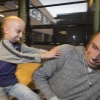 \"Nijmegen, 15-11-2012 . VOX, Michael doet vrijwiliggerswerk met kinderen met Progeria, ouderdomsziekte.\"