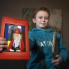 \"Nijmegen, 15-11-2012 . dgfoto:  Jesse Gerrits (9) heeft een boek met zes Sinterklaasverhalen geschreven\"