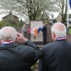 Onthullen Oorlogsmonument.Gendt 27-4-2013 . dgfoto.