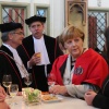 Angela Merkel, bondskanselier krijgt eredoctoraat van de Radboud universiteit. 90 jarig bestaan, lustrum. Nijmegen, 23-5-2013 . dgfoto.