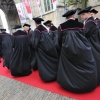 90 ste Dies Natalis Radbou universiteit. Nijmegen, 24-5-2013 . met cortege en eredoctoraten voor Freeman, Ashcroft en Robert Dijkgraaf