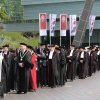 90 ste Dies Natalis Radbou universiteit. Nijmegen, 24-5-2013 . met cortege en eredoctoraten voor Freeman, Ashcroft en Robert Dijkgraaf