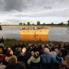 Batenburg, Locatie aan de Oude Maas, Voorstelling Ruinetheater Batenburg, 29-6-2013 . dgfoto.