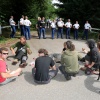 Ontruiming Hoge Hoenderberg, Groesbeek, 8-8-2013 . dgfoto.