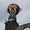 Luchtballon bij Stevenskerk. Nijmegen, 18-8-2013 . dgfoto.