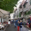 Rommelmarkt benedebstad vleeshiuwestraat, . Nijmegen, 15-09-2013 . dgfoto.