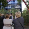 Brand gallerijflat Balladestraat, brandje. Nijmegen, 30-9-2013 . dgfoto.