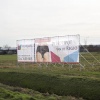 Seksistische billboards Bijsterhuizen
Langs de Wijchenseweg nabij Bijsterhuizen staan, aan weerzijden van de Blokkenrotonde, verschillende billboards waarop het bedrijventerrein als 'hotspot' wordt aangeprezen met levensgrote damesbillen in lingerie. 
. Nijmegen, 16-12-2013 . dgfoto.