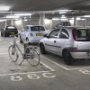 Parkeergarage onder plein 44 met fiets. Nijmegen, 16-1-2014 . dgfoto.