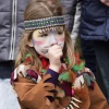 Carnavalsoptocht in Beek. Nijmegen, 3-3-2014 . dgfoto.