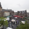 Drukte op de markt, Paasmarkt in het centrum. Nijmegen, 21-4-2014 . dgfoto.