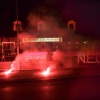 NEC speelt tegen De Treffers. Supporters kijken in caf? De Bredeweg . Groesbeek, 30-10-2014 . dgfoto.