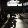 Depiano op het station werd dit weekend ook weer flink bespeeld. Siem speelt op het station. Nijmegen, 23-11-2014 . dgfoto.