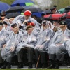 canadese militaire begraafplaats. Dodenherdenking. 70 jaar bevrijdt  door Canadese veteranen, Groesbeek 3-5-2015 . dgfoto.