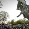 Dodenherdenking. Nijmegen, 4-5-2015 . dgfoto.