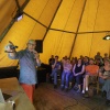 Lezing Daniel Wigboldus tijdens de Zwarte Cross, Lichtevoorde-7-2015 . dgfoto.