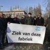 Portretten van vijf werknemers van LincolnSmitweld plus foto van vakbondsman en bedrijf. Nijmegen, 18-1-2016 .