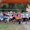 De Kikarun doet zondag voor het eerst Nijmegen (Berendonck bij Wijchen) , 18-9-2016 . Kidsrun