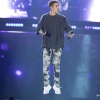 Justin Bieber in het Gelredome, Arnhem, 8-10-2016 .