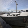 Schip 'de Waalkade ' aan de Waalkade. Nijmegen, 15-3-2017 .