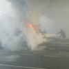\"Autoongeluk met brand en dodelijk slachtoffer, A 325-Griftdijk
red nij
Slachtoffer is nog in auto!!!
foto: Gerard Verschooten ?  
25-01-2004\"