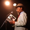\"Linton Kwesi Johnsson, reggae-dub dichter leest voor uit eigen werk, Wintertuin, Doornroosje Nijmegen_\"