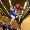 \"Elst, 22-02-2005.
Ludieke foto van de mini\'s van basketbalvereniging
Unlimited tijdens de training.
Red. Rijk van Nijmegen
foto: Gerard Verschooten ?  
22-02-2005\"
