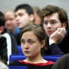 \"Nijmegen, 28-01-2005
Nieuwe buitenlandse studenten op de RU, Ontmoeting en Feest O 42
foto: Gerard Verschooten ? FC\"