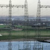 \"Nijmegen, 13-01-2005
Electrabel, Epon energiecentrale met uitzicht kerk van Weurt, 
foto: Gerard Verschooten ? FC\"