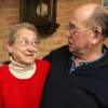 \"Nijmegen, 03-03-2005.
meneer en mevrouw Bulder-Mulder zijn vijftig jaar
getrouw
Red. Rijk van Nijmegen
foto: Gerard Verschooten ?  
03-03-2005\"