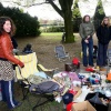 \"Rommelmarkt in het Goffertpark met Simone, Gisela en Martine\"