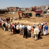 \"samen met archeologen wandeling over
opgravingsterrein Josephhof_\"