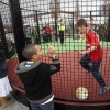 "opening panna-kooi (voetbalkooi), Weurtseweg, Dit is een kooi waarin de jeugd kan straatvoetballen."