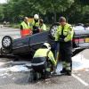 "Auto ongeluk Energieweg met politie erbij"