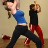 "Body Balance-les in sportschool Total Spirit, Groesbeek
Dames krijgen yoga-achtige les"