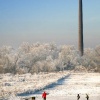 \"Winters weer, schaatsen bij steenfabriek Gendt\"