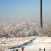 \"Winters weer, schaatsen bij steenfabriek Gendt\"