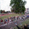 \"Nijmegen, 15-7-2008
Start eerste dag vierdaagse
Trajanusplein\"