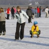 \"Schaatsen op de oude Waal in de Ooij\"