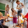 \"Nijmegen, 24-8-2009 . Het talent van basisschoolleerlingen mag niet verloren gaan, de Universiteit gaat kinderen begeleiden. Workshop faculteit natuurkunde en wiskunde RU \"