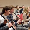 \"Nijmegen, 5-1-2010 . repetitie van Harmonie Tarcisius uit Brakkenstein, gebouw Roomsch Leven. veel jongelui spelen in het orkest mee\"