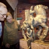 \"Nijmegen, 2-3-2010 . Gerestaureerd beeld van Jacq. Maris in het Maris museum\"